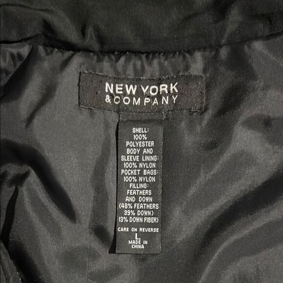 New York & Company Puffer Jacket - Picture 3 of 4